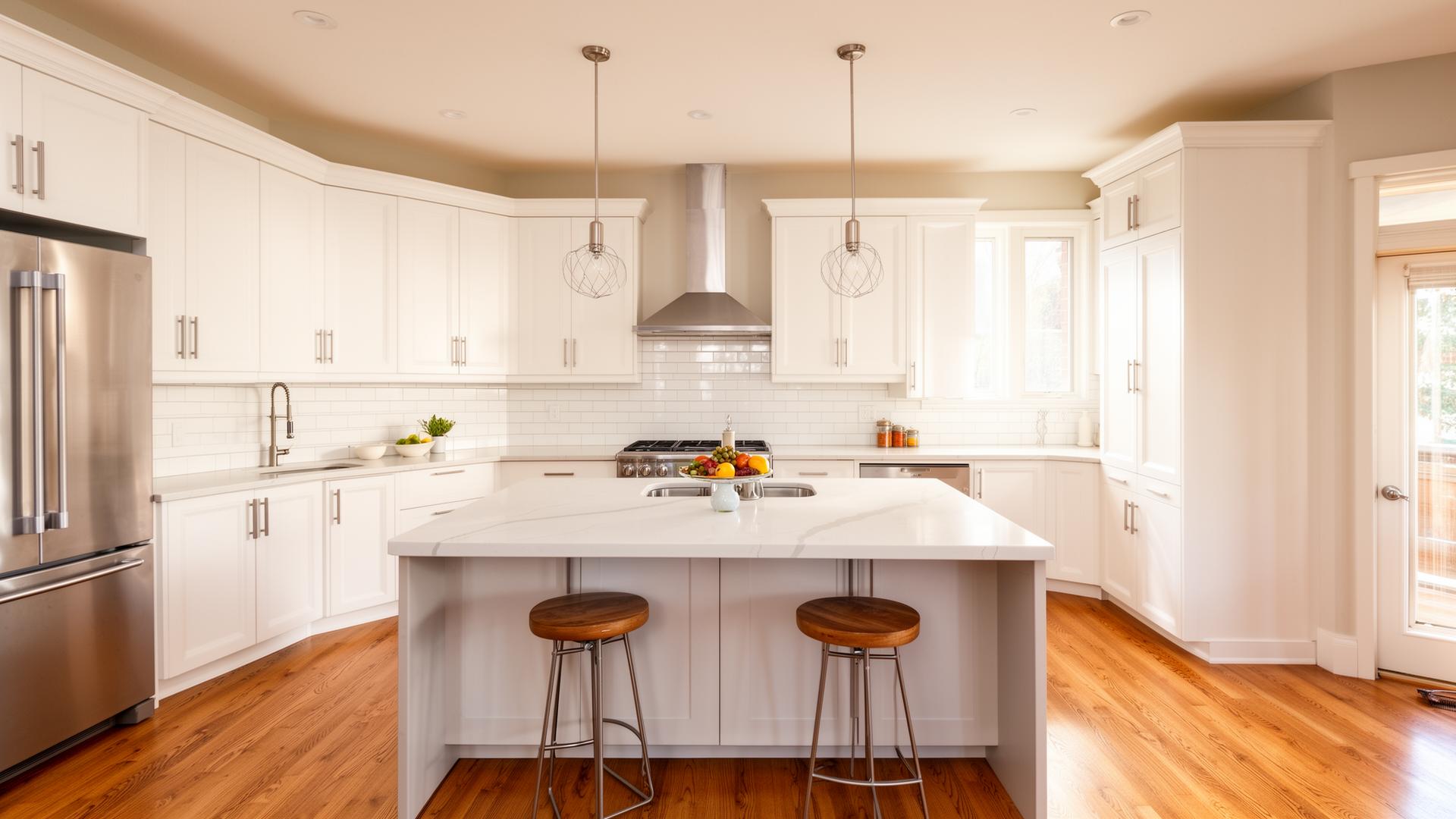 Modern Ottawa kitchen renovation by Proadam Inc